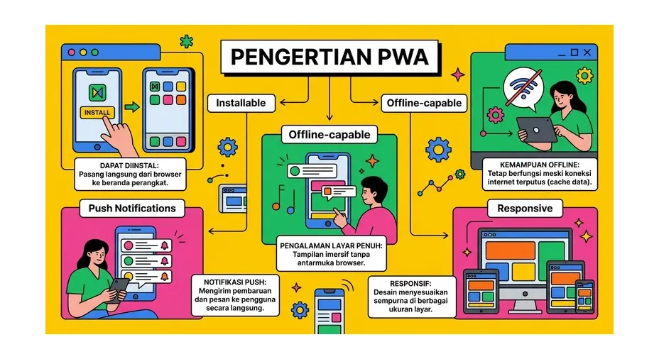 PWA Adalah: Pengertian Progressive Web App, Cara Kerja